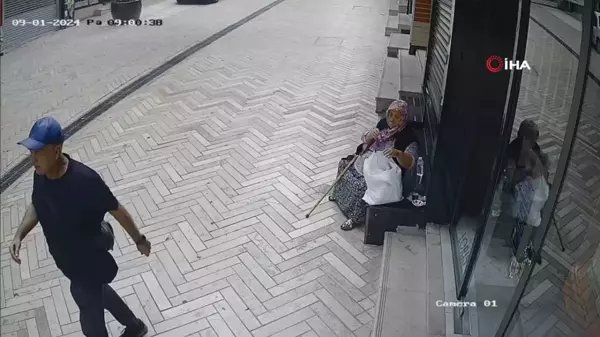 Absürt hırsızlık: Kameralara baka baka fincanı böyle çaldı