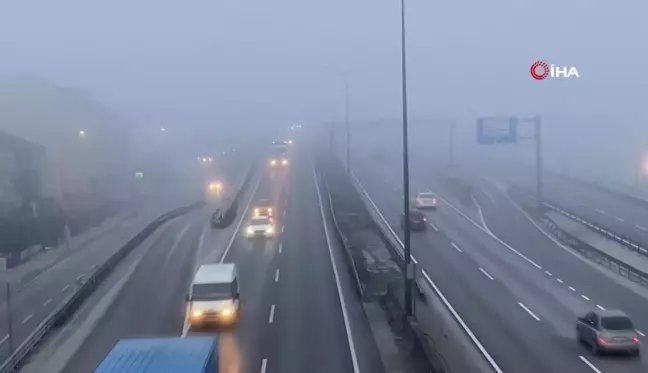 Kocaeli'de Yoğun Sis Etkili