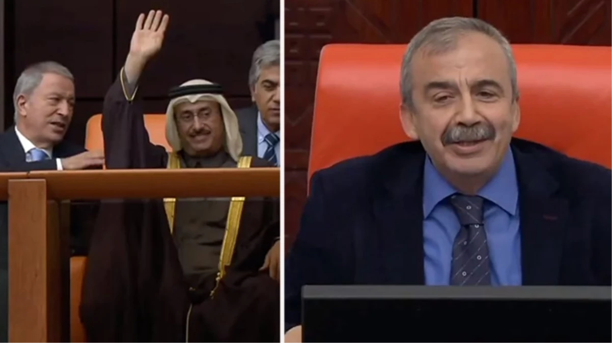 TBMM Başkanvekili Sırrı Süreyya Önder, Meclis’e gelen Katar heyetini Arapça selamladı