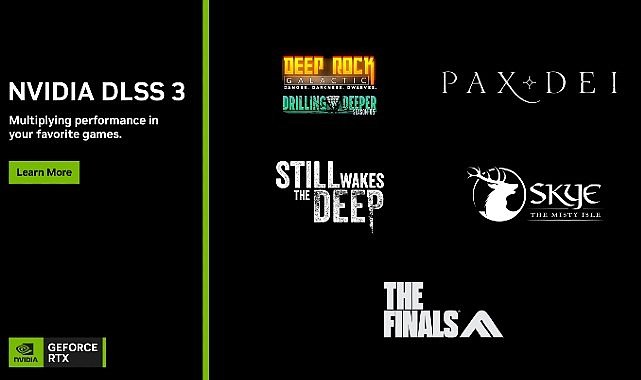  Pax Dei, Still Wakes the Deep ve Skye: The Misty Isle DLSS 3 Desteği Alıyor