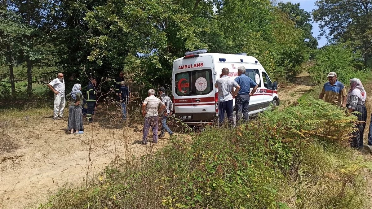 Kandıra’da traktörden düşen sürücü yaralandı