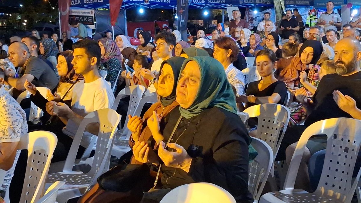 17 Ağustos Depremi’nin 25. Yılında Anma Töreni Düzenlendi