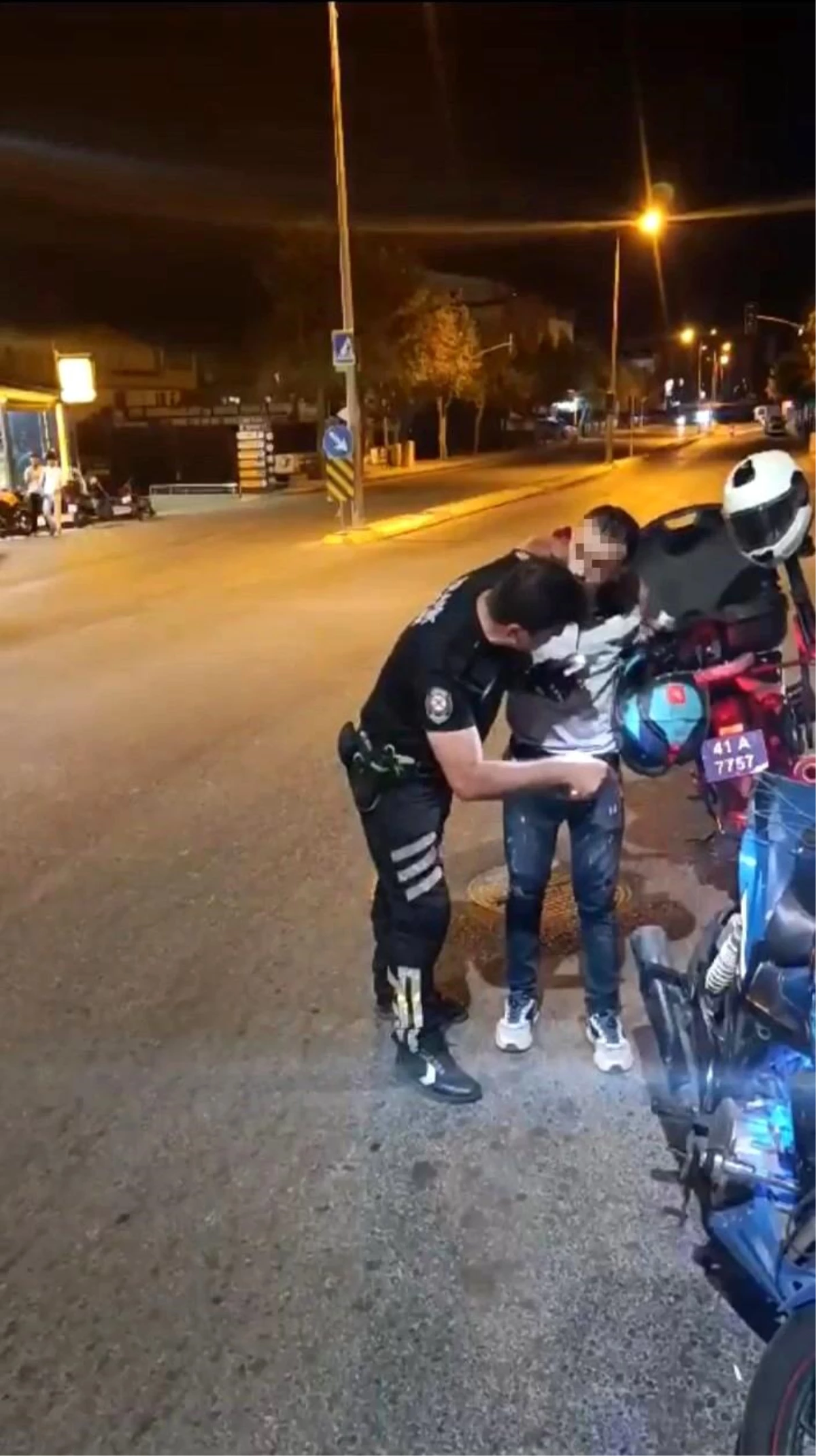 Darıca’da Gürültülü Egzozlu Motosiklete Ceza
