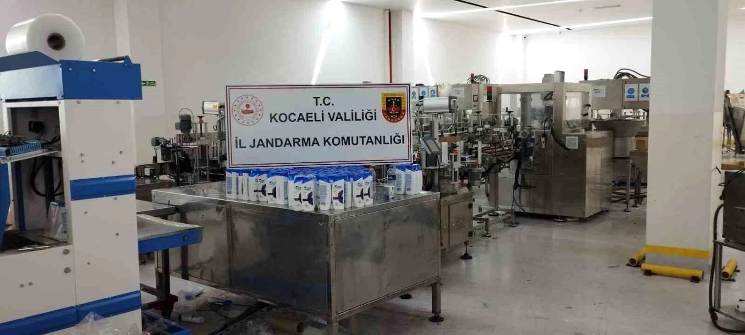 Dilovası’nda 4 Milyon TL Değerinde Sahte Şampuan Operasyonu