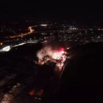 İzmit’te Atık Depolama Sahasında Yangın Çıktı