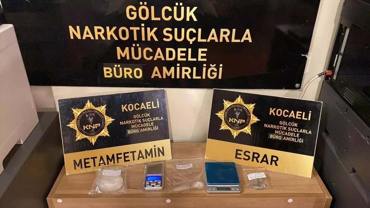 Kocaeli’de Uyuşturucu Operasyonu: 2 Tutuklama