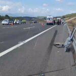 Kuzey Marmara Otoyolu’nda feci kaza: Kadın yola savruldu