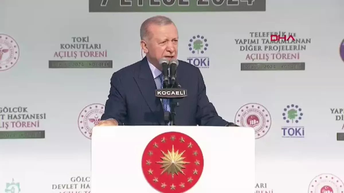  Cumhurbaşkanı Erdoğan, Kocaeli’de Yatırımlar ve Deprem Hazırlıkları Hakkında Konuştu