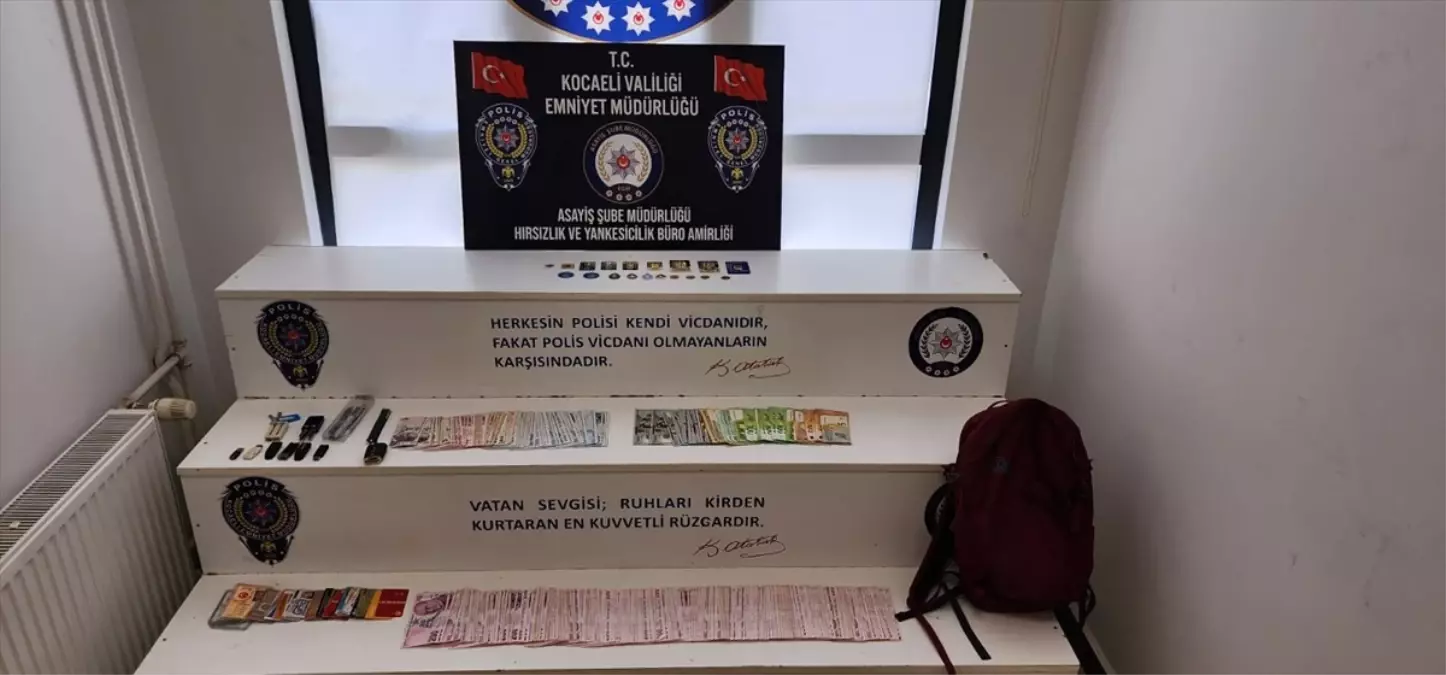 Kocaeli’de 1 Milyon Liralık Hırsızlık Zanlısı Tutuklandı