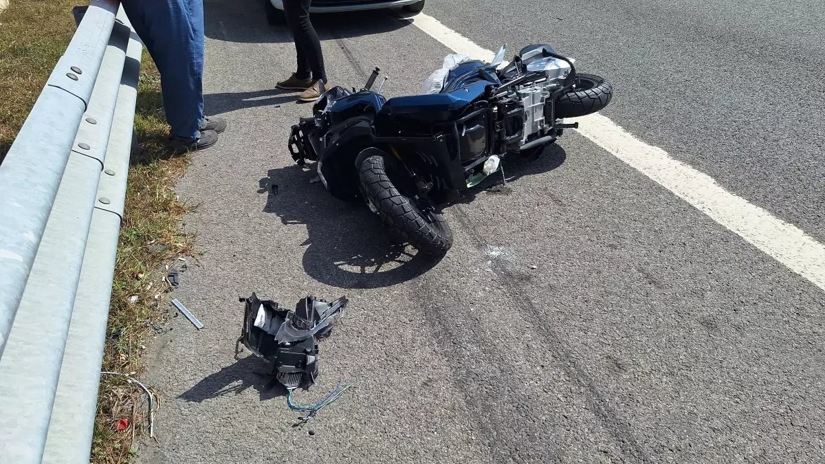Kuzey Marmara Otoyolu’nda Motosiklet Kazası: 1 Ölü, 1 Yaralı