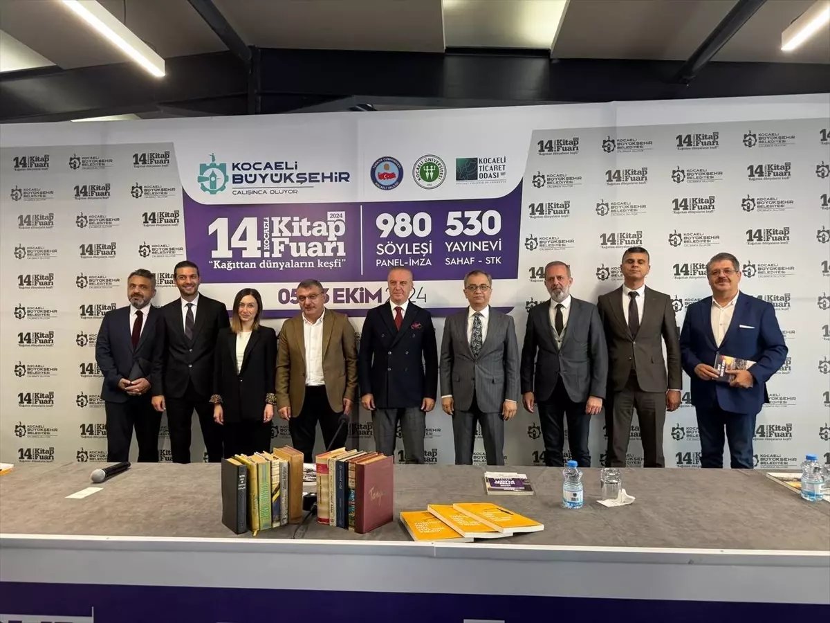  14. Kocaeli Kitap Fuarı ‘Savaşın ve Acının Edebiyatı’ Temasıyla Başlıyor