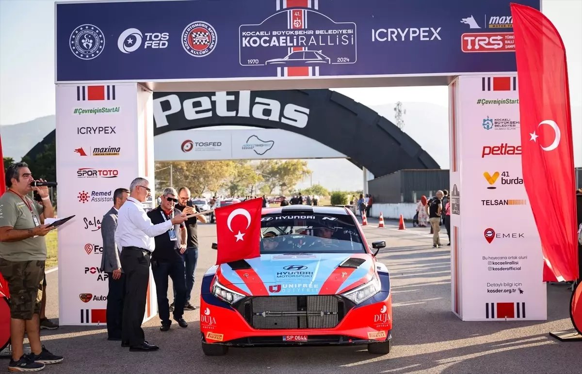 41. Kocaeli Rallisi’nin Seremonik Startı Verildi