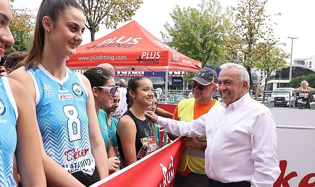 Başkan Şadi Özdemir ‘Eker I Run’ heyecanına ortak oldu