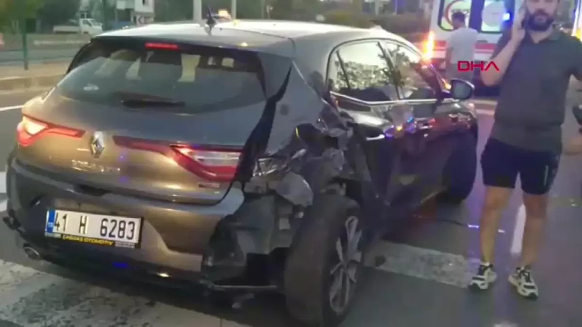 Gölcük’te Fren Arızası Trafik Kazasına Sebep Oldu