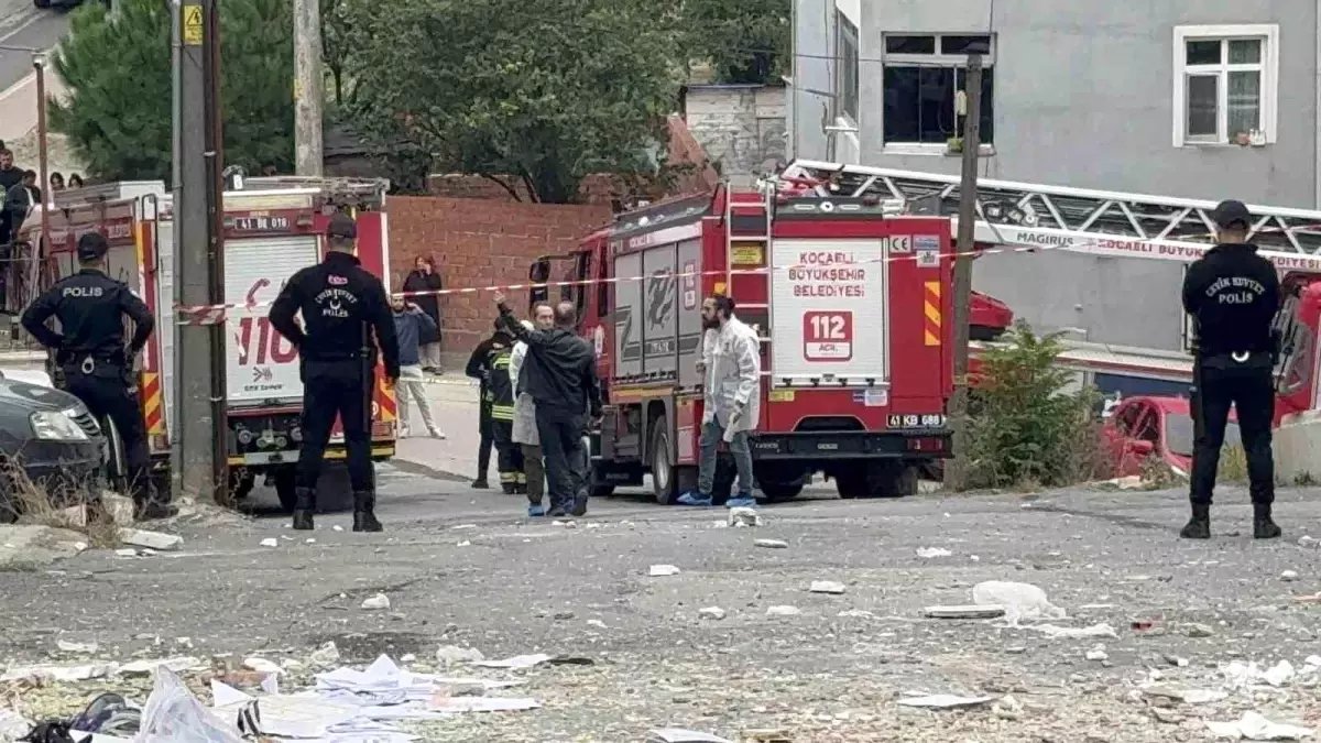 Kocaeli’de Doğalgaz Patlaması: 1 Ölü, 7 Yaralı