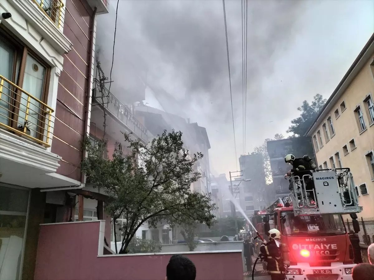 Kocaeli’de Sobadan Kaynaklı Yangın; Ev Kullanılamaz Hale Geldi
