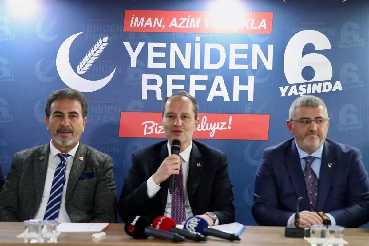 Fatih Erbakan: Suriye’nin Yeni Yönetimi Amerikan ve İsrail Kuklası Olmamalı