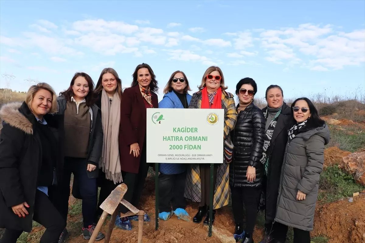 KAGİDER, Gebze’de 2 Bin Fidan Dikti