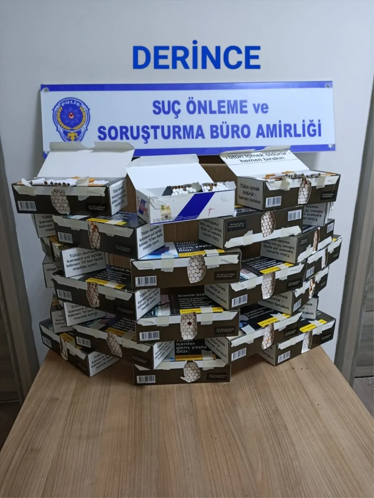 Kocaeli’nde Kaçak Makaron Operasyonu: 5 Bin 40 Makarona El Konuldu