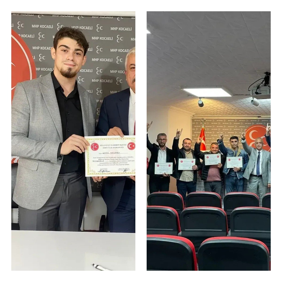 MHP İlçe İzmit’ten 15 Mahalleye Başkanı Ataması