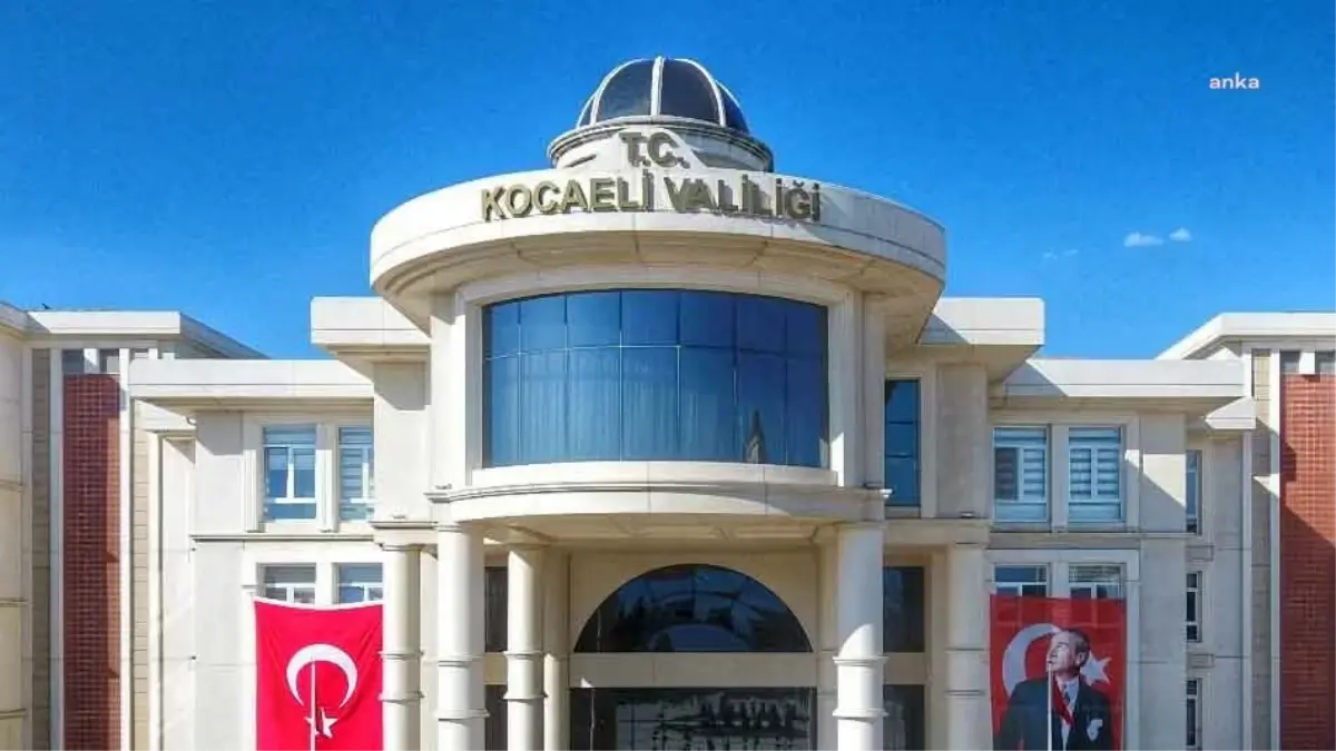 Kocaeli Valiliği’nden Yağış Uyarısı