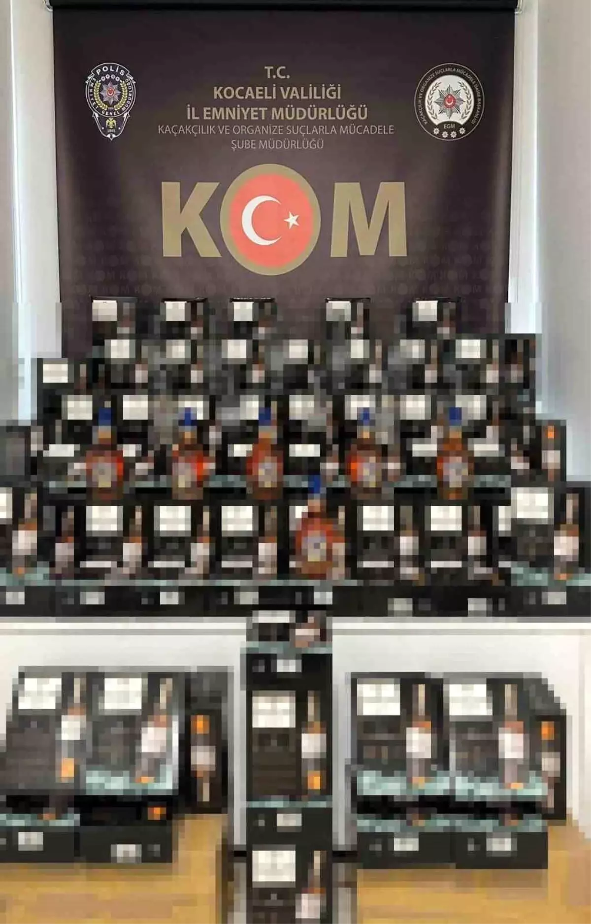 Kocaeli’de 316 Litre Sahte İçki Ele Geçirildi