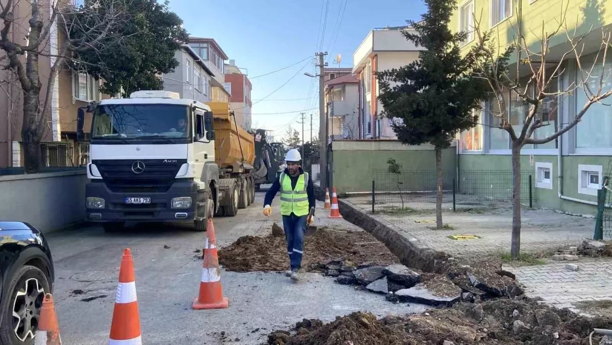 Kocaeli’de Altyapı Çalışmasında Doğal Gaz Borusu Delindi