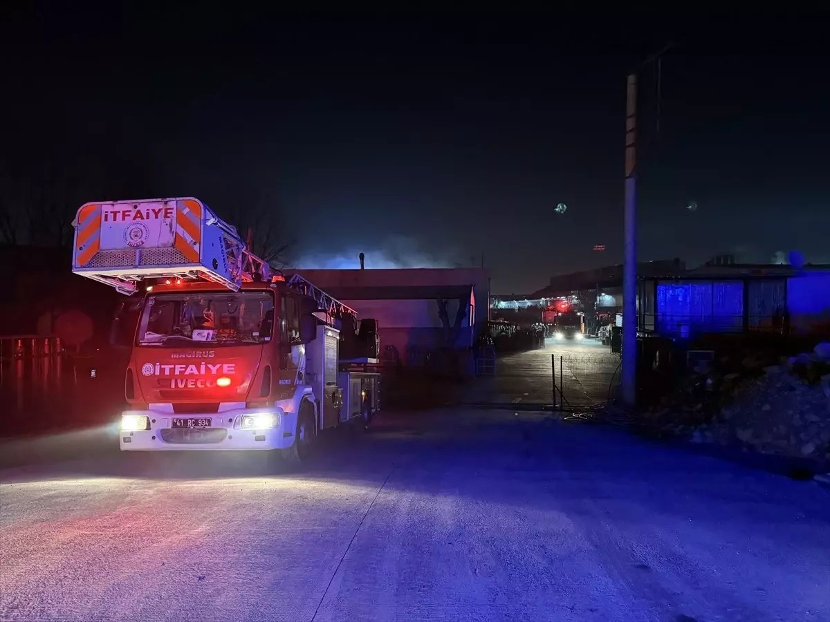  Kocaeli’de Gaz Sızıntısı: İtfaiye Müdahale Etti