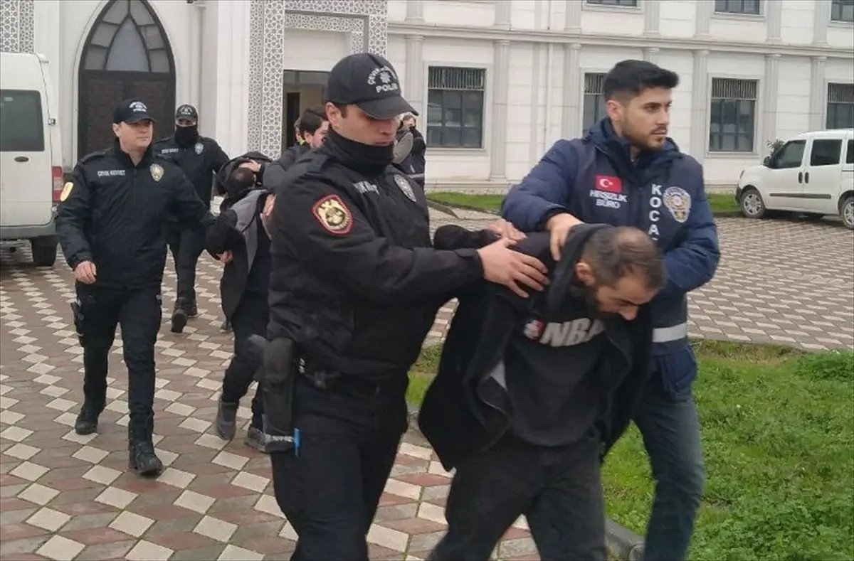 Kocaeli’de Hırsızlık Şebekesi Çökertildi: 7 Tutuklama