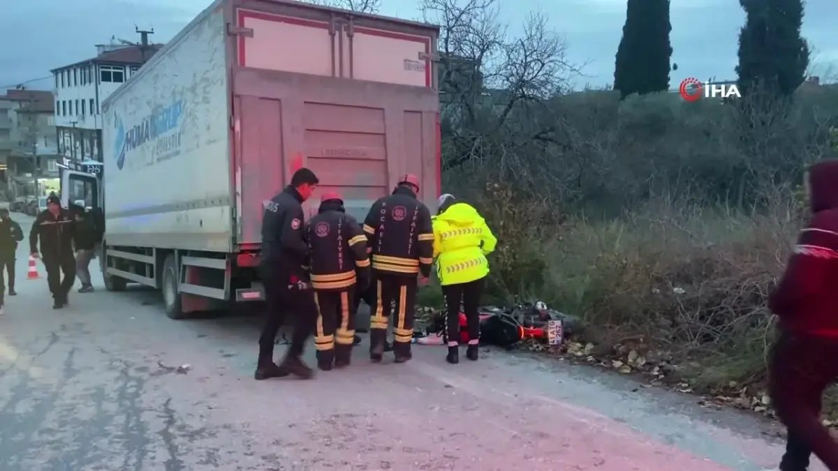  Kocaeli’de Motosikletli Kaza: Sürücü Ağır Yaralandı