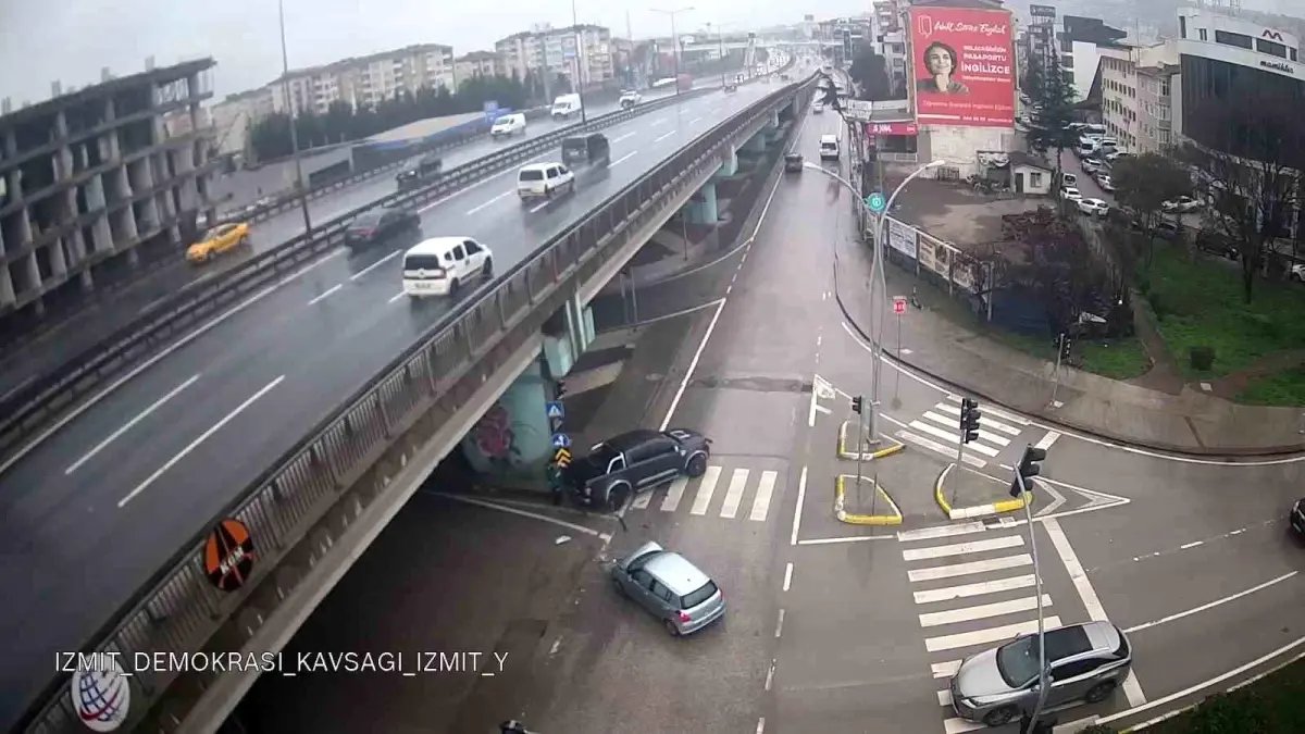 Kocaeli’de Yaya Kazada Milimlik Kurtuldu