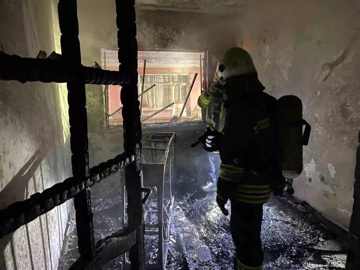 Kocaeli’nde Elektrikli Sobadan Yangın Çıktı