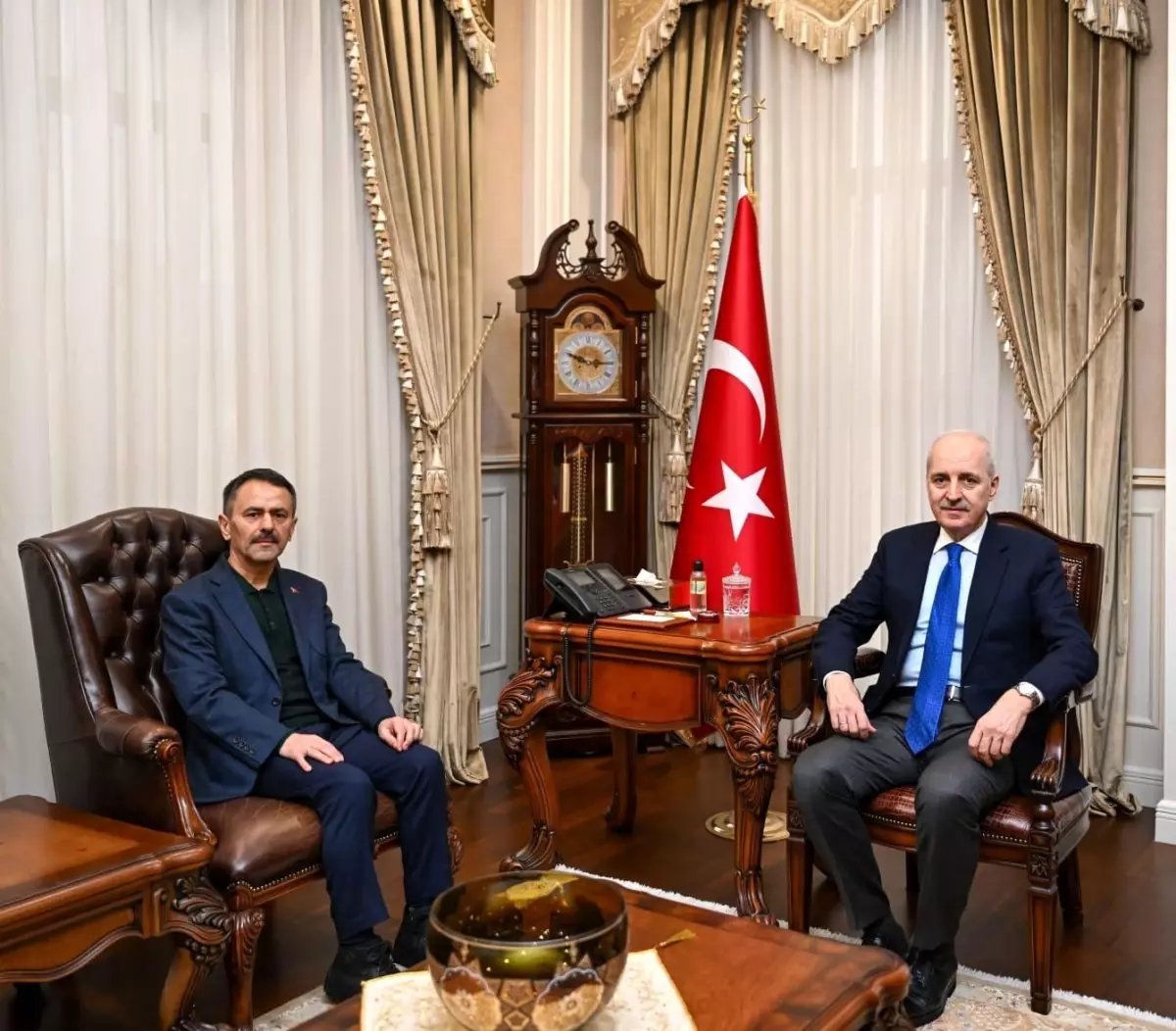TBMM Başkanı Numan Kurtulmuş, Kocaeli Valisi İlhami Aktaş’ı Ziyaret Etti