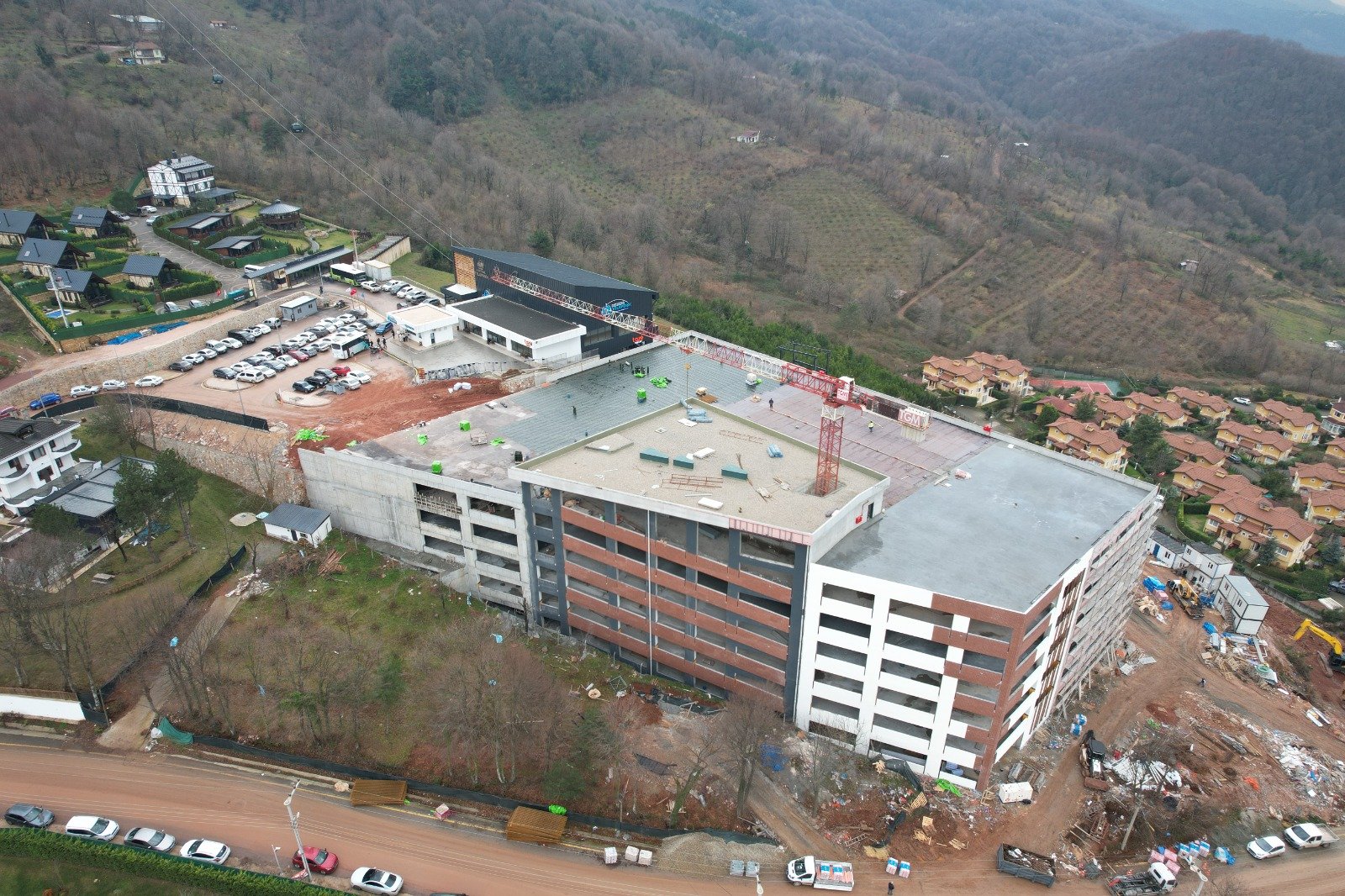 Kartepe Teleferik’te katlı otopark gün sayıyor