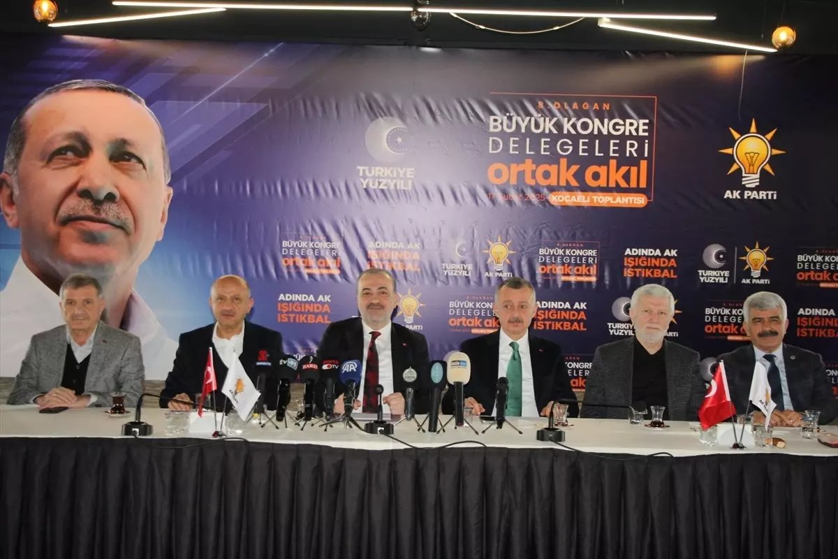 İl Başkanı Talus’tan “Büyük Kongre’ye Kocaeli’den 5 bin kişiyle katılacağız” açıklaması