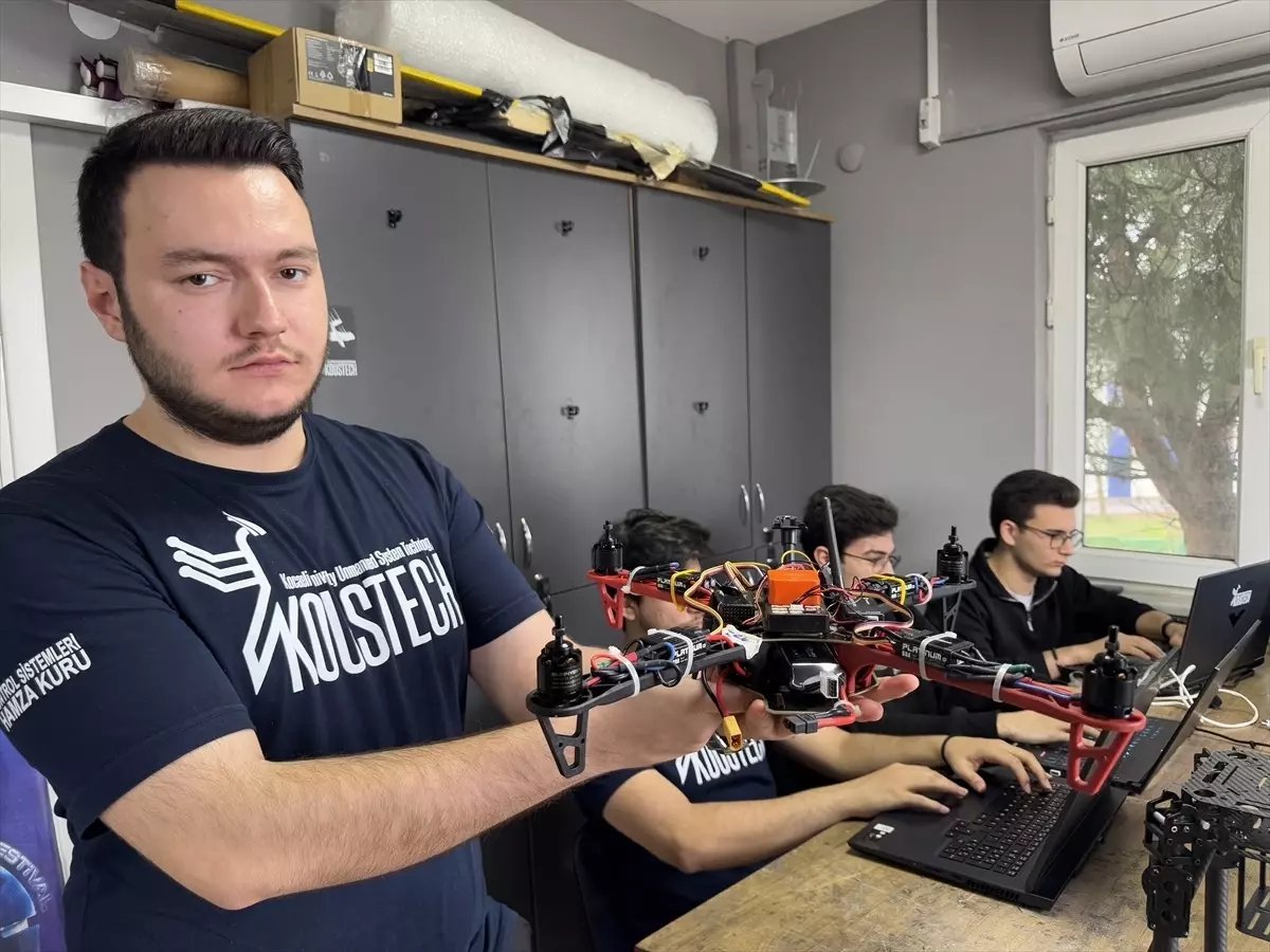 Kocaeli Üniversitesi Öğrencilerinden Kamikaze Dron Tehdidine Karşı Yenilikçi Sistem