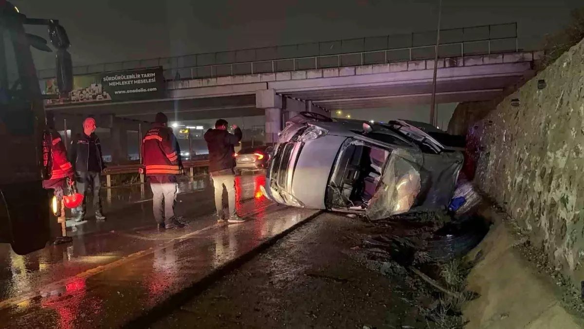 Kocaeli’de Trafik Kazası: 5 Yaralı