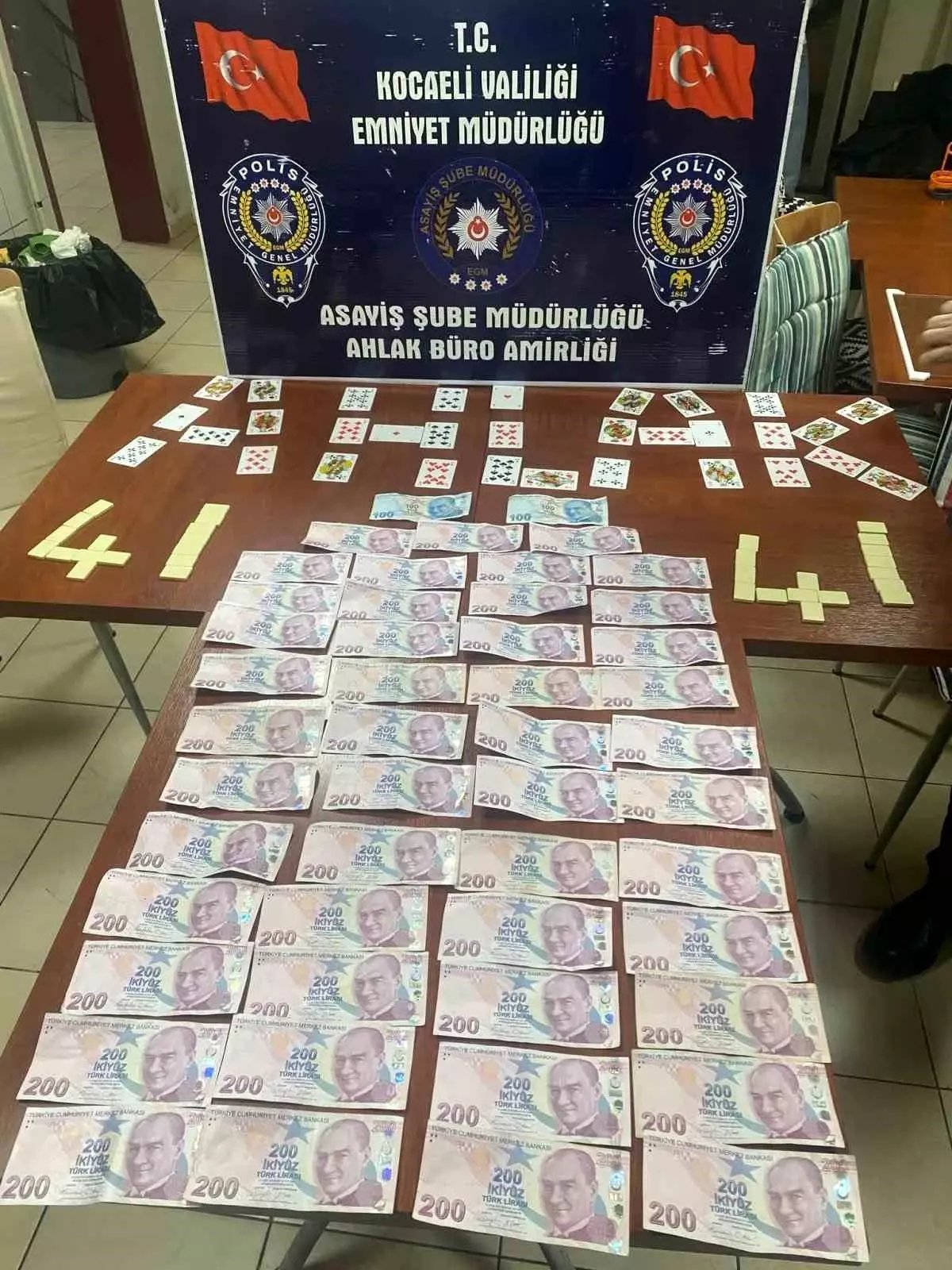 Gölcük’te Kumar Denetimi: 6 Kişiye 55 Bin TL Ceza