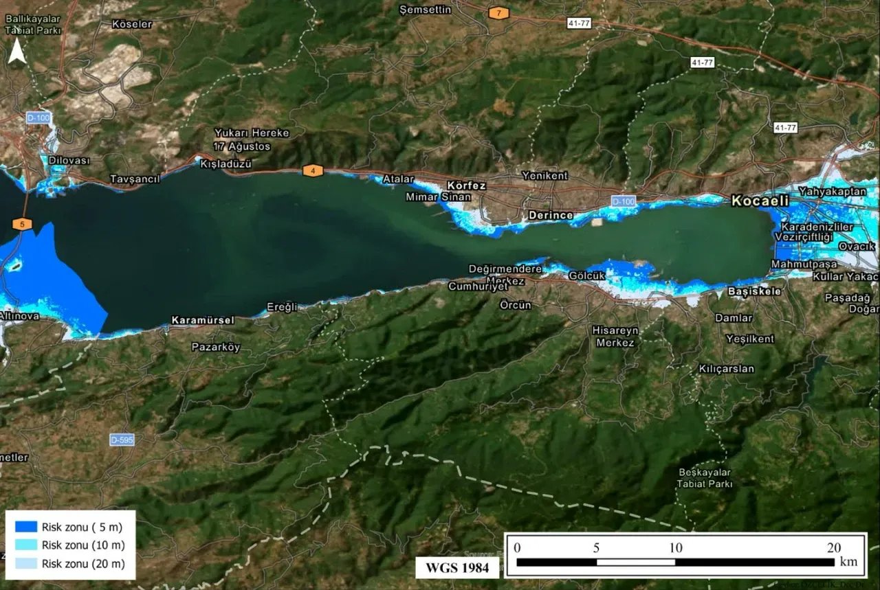 Kocaeli’de Tsunami Risk Alanları Belirlendi: Olası Marmara Depremi İçin Kritik Haritalama