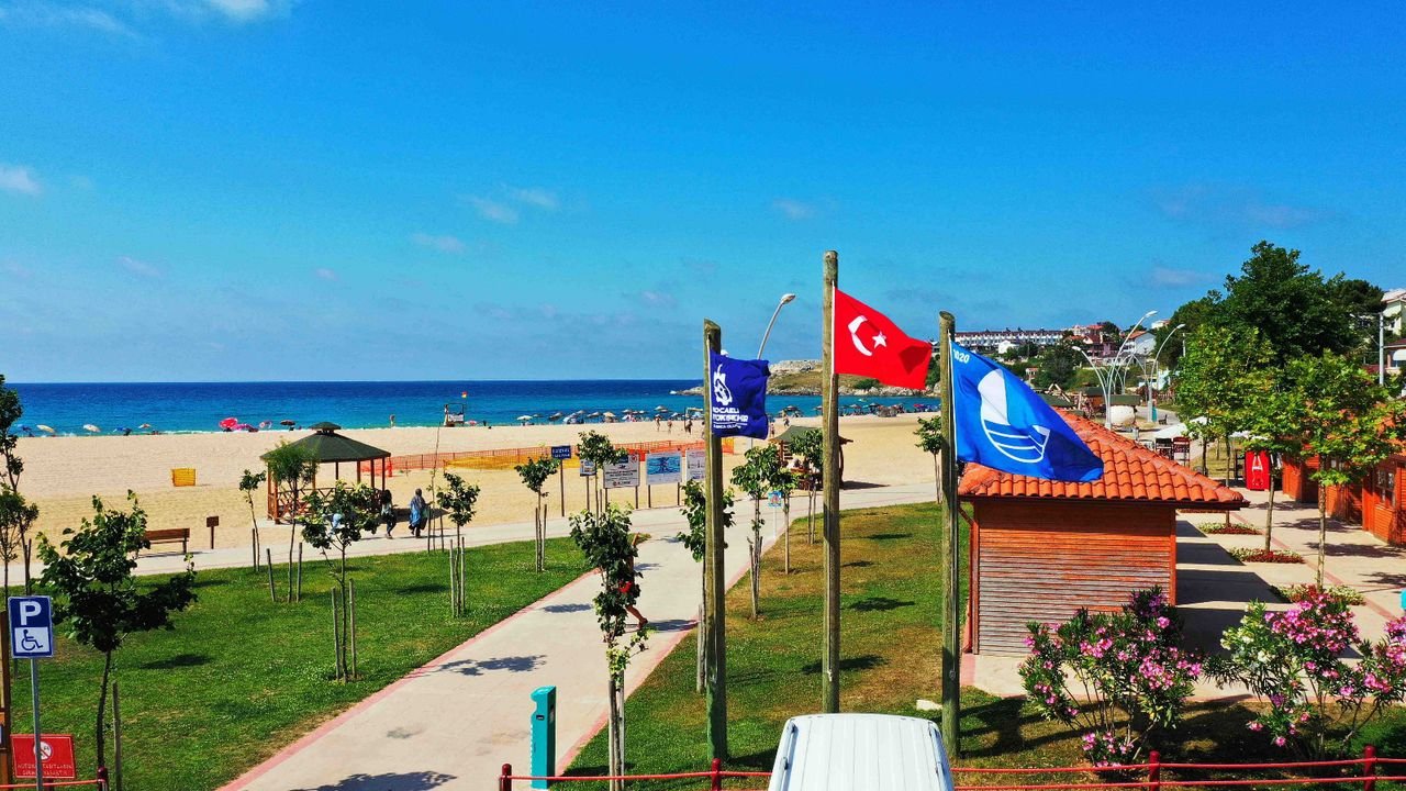 Kocaeli: 9 Plaja Mavi Bayrak Ödülü