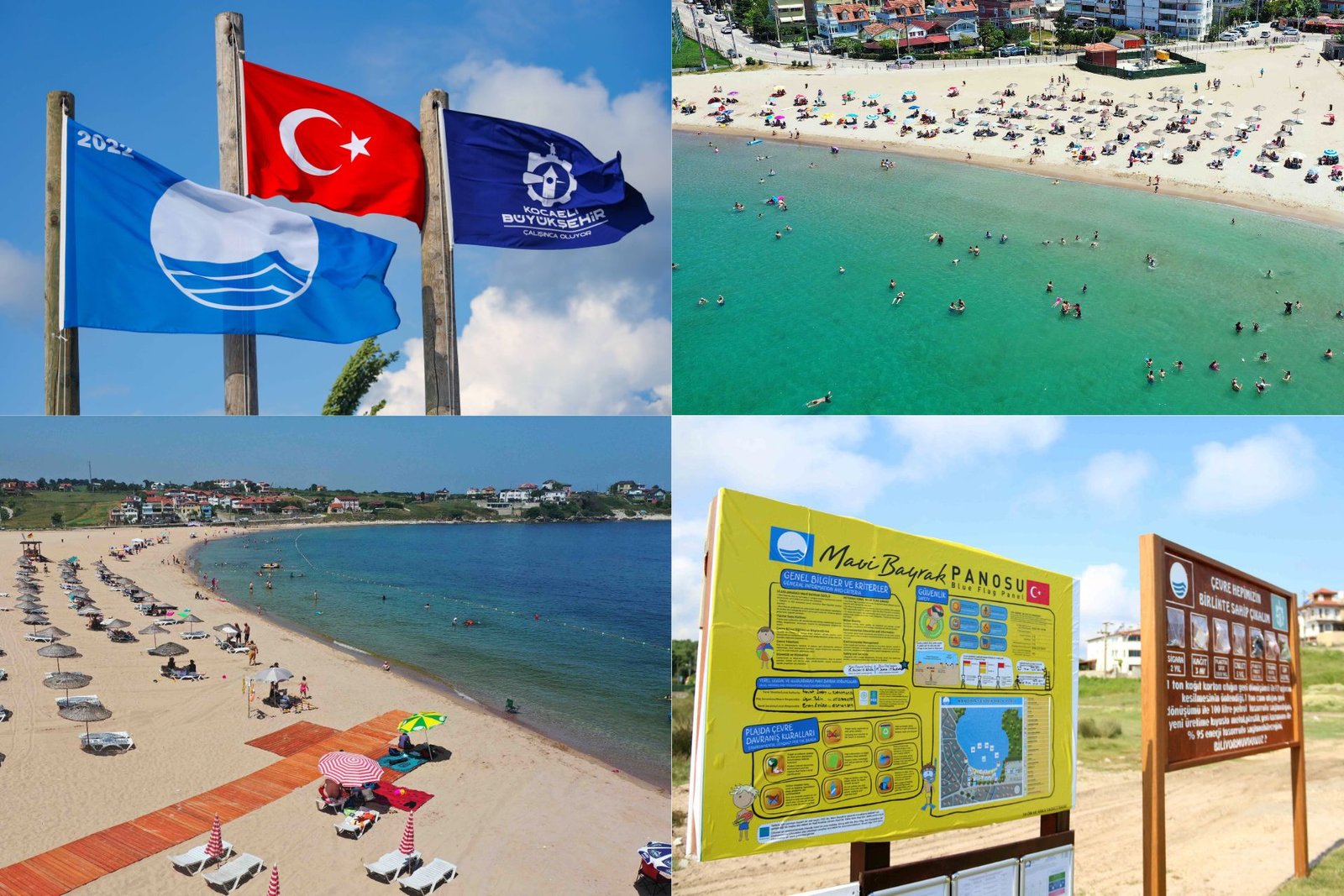 Kocaeli’de 9 Plaja “Mavi Bayrak” Ödülü