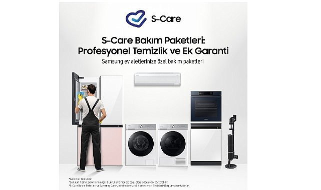  Samsung, ev aletleri için profesyonel bakım hizmeti başlattı
