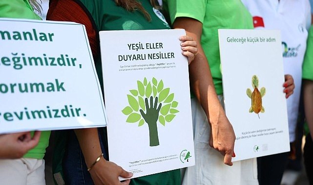  Balçova’dan “Ormanları koruyalım” çağrısı