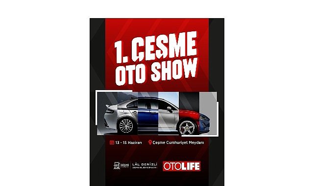  Çeşme Oto Show başlıyor!