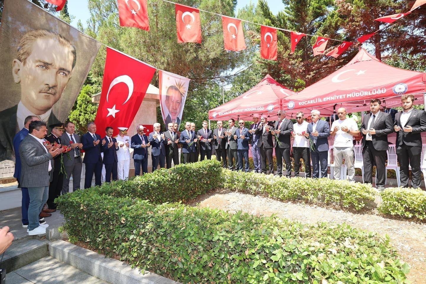  15 Temmuz’da şehitler unutulmadı