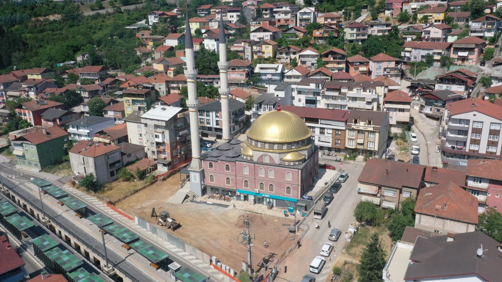 Başaran Camii Çevresi Yeni Yüzüne Kavuşuyor