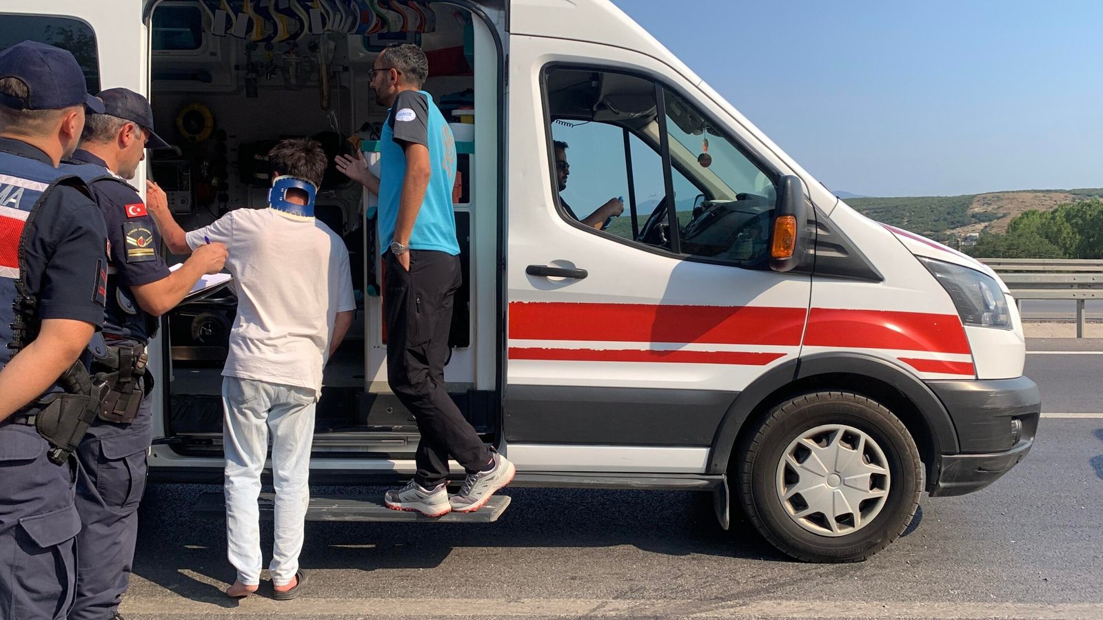İzmit’te otomobil takla attı: 4 yaralı