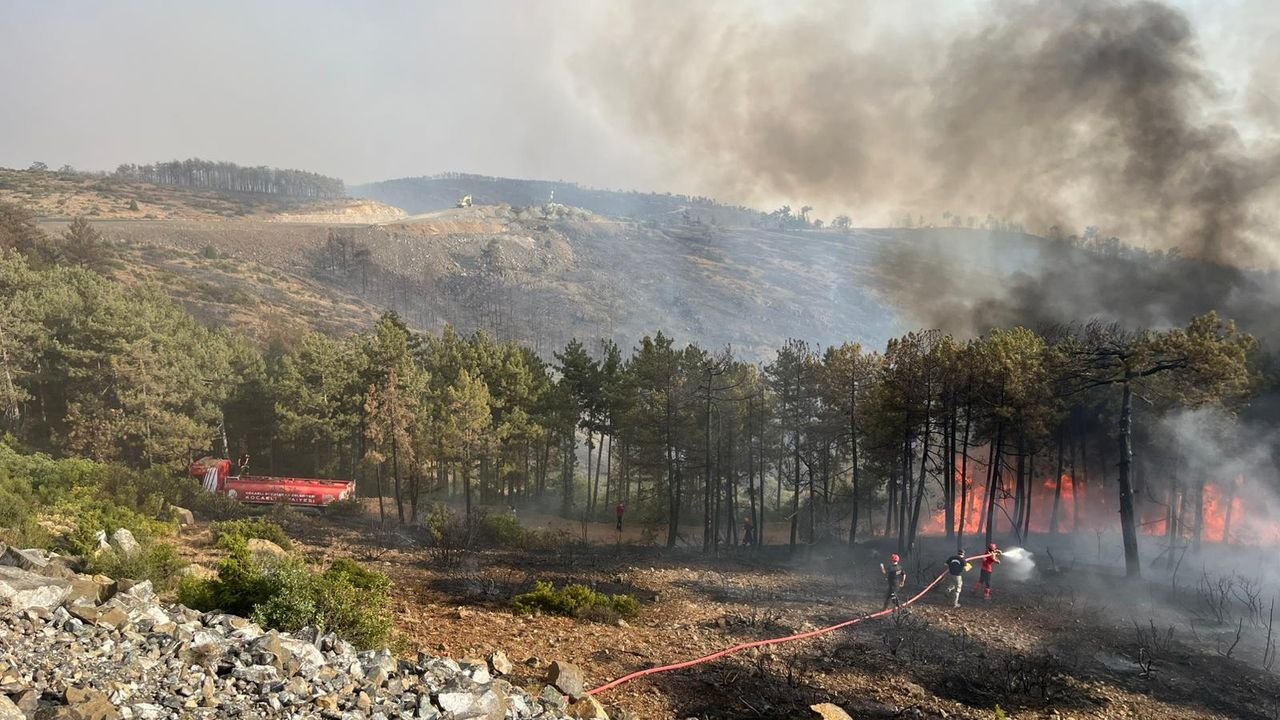 Kocaeli’den Bursa yangınına tam destek
