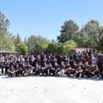 Motosikletli otomobil çarpışmasında yaralandı