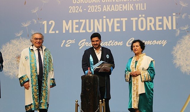  Üsküdar Üniversitesi 12. dönem mezunlarını uğurladı!